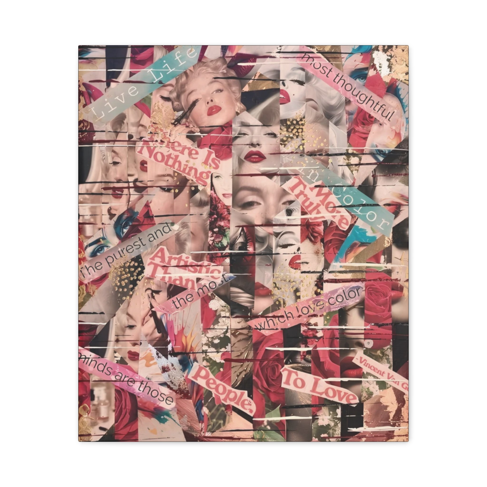Borrowed Face 2  — Canvas Print