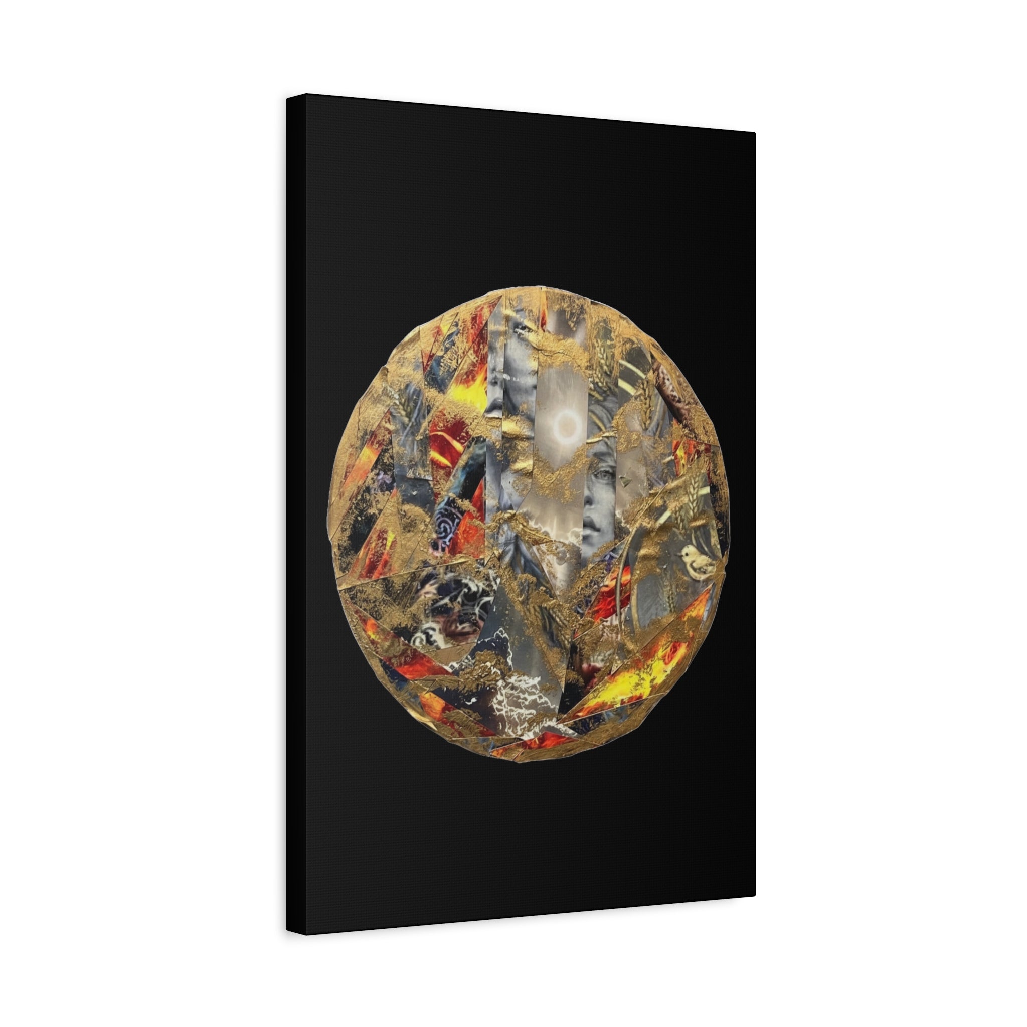 The Golden Harvest Of Woman — Canvas Print