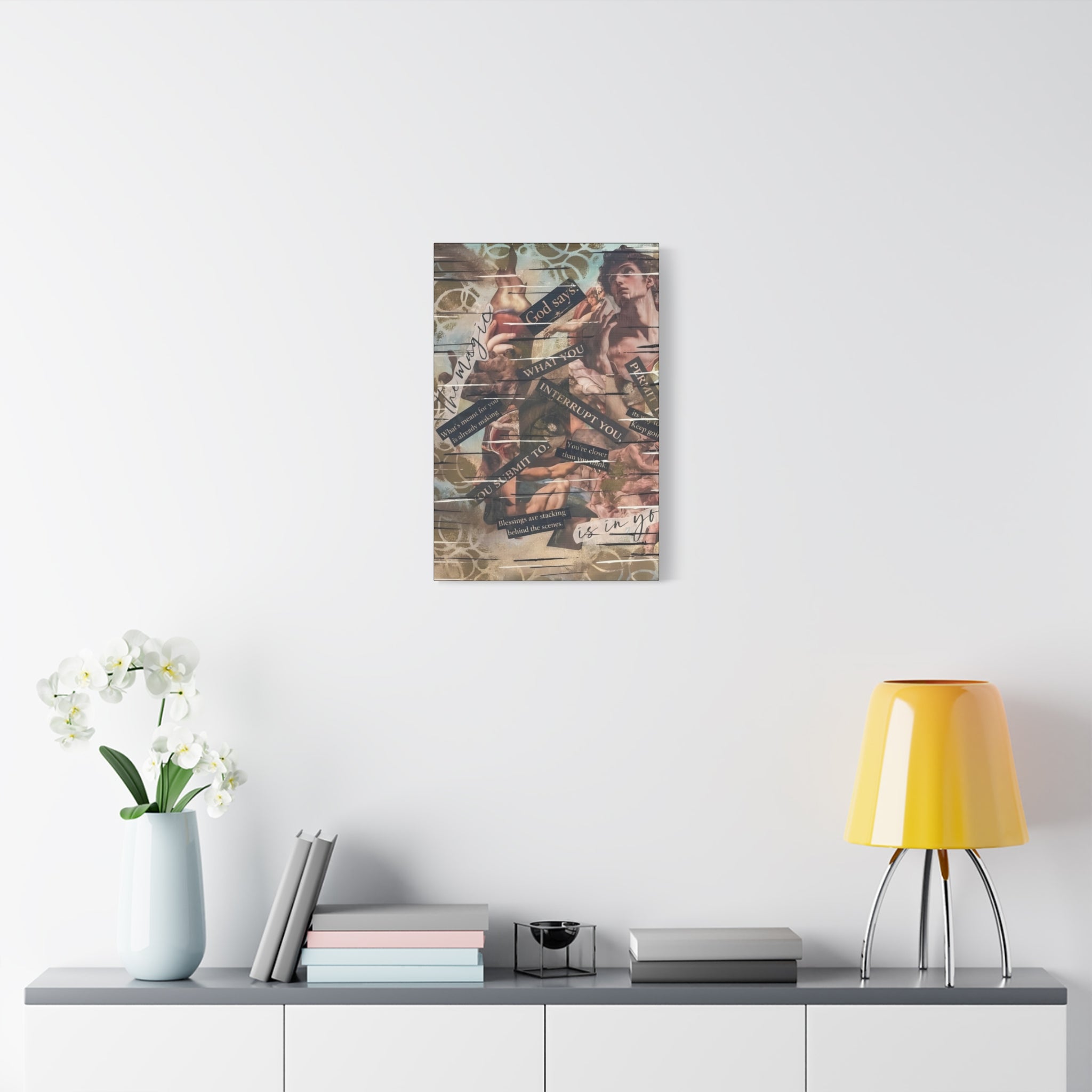 Anatomy of Interruption  — Canvas Print
