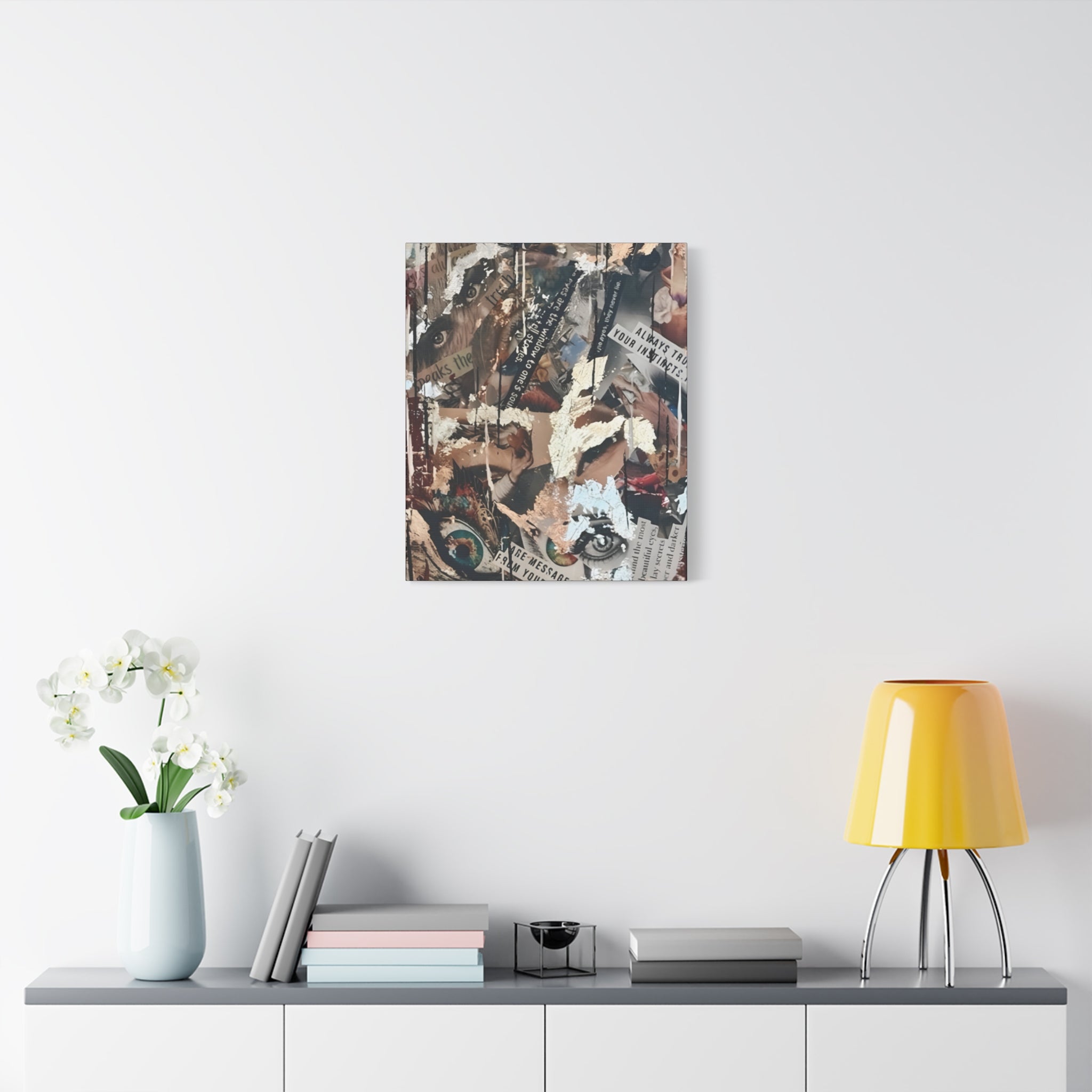 Crown in the Fire: The Multiplicity of Becoming  — Canvas Print