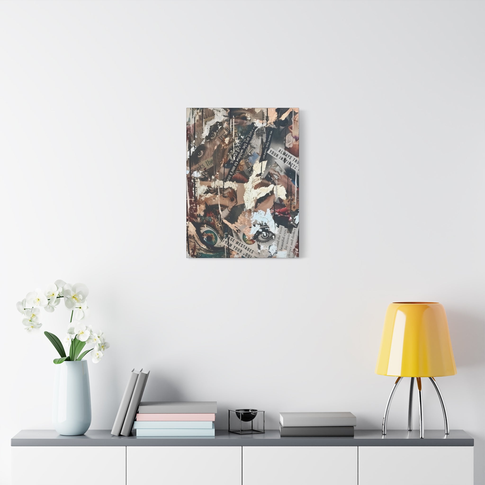 Crown in the Fire: The Multiplicity of Becoming  — Canvas Print