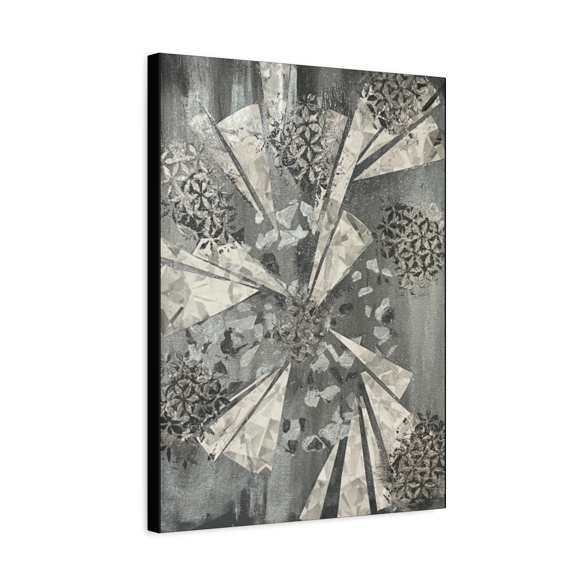 The Shattered Diamond — Canvas Print