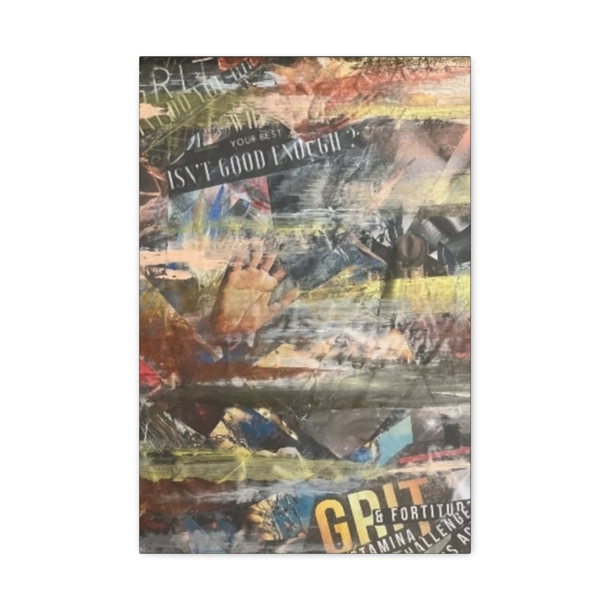 Grit — Canvas Print