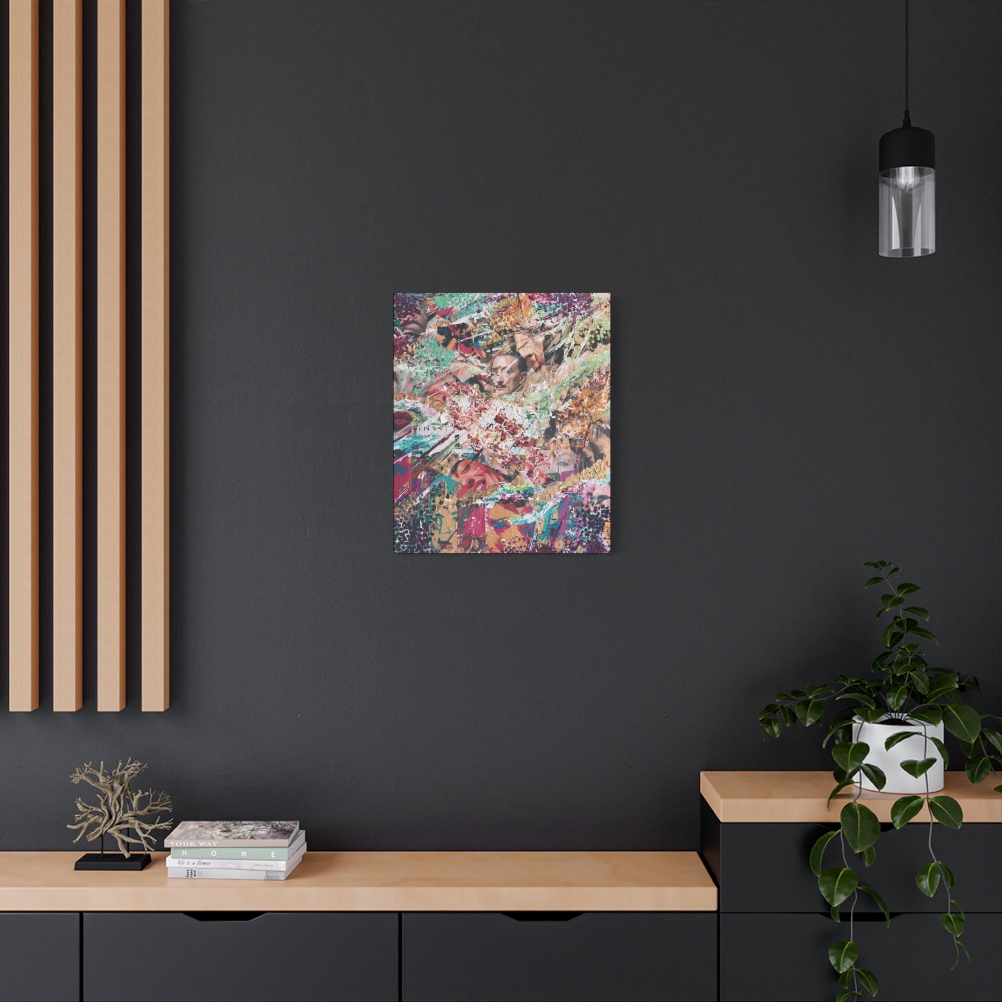 Answering  The Greats  In My Own Voice  — Canvas Print