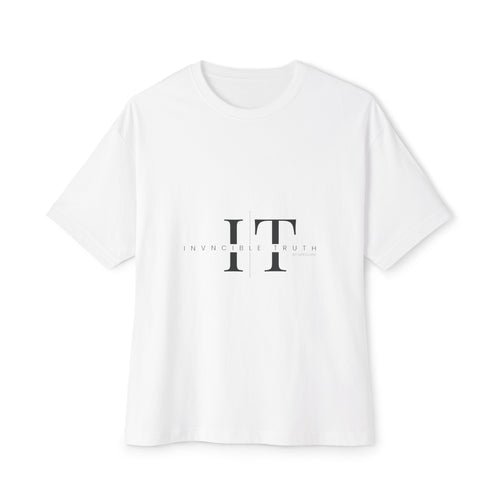 Chic Oversized Boxy Tee - Casual Style for Everyday Wear, Gift Idea for Birthdays, Holiday Fashion, Lounge Wear, Minimalist Statement