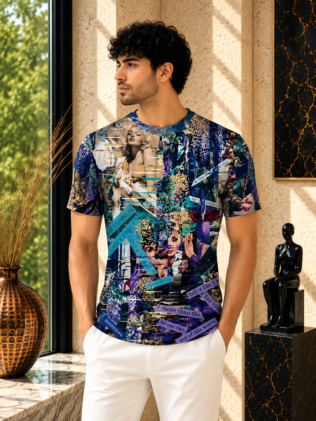 Elegance Is the Beauty That Never Fades Salvador Tee
