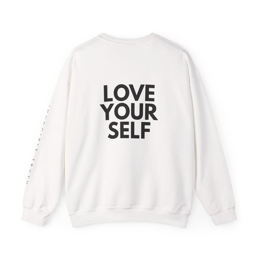 Artistic Love Yourself Crewneck Sweatshirt