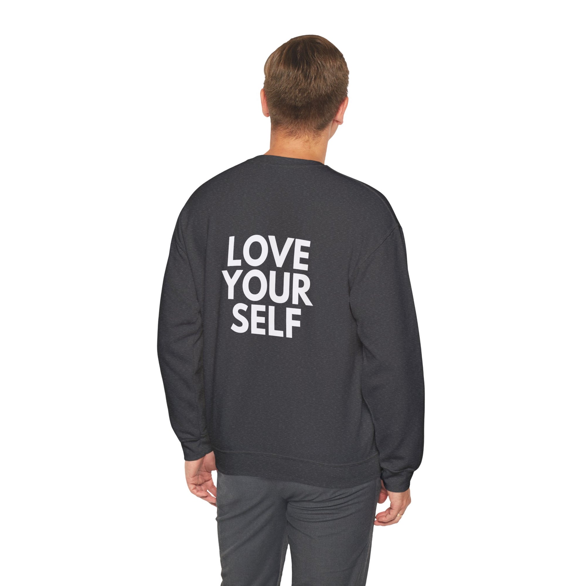 Artistic Love Yourself Crewneck Sweatshirt