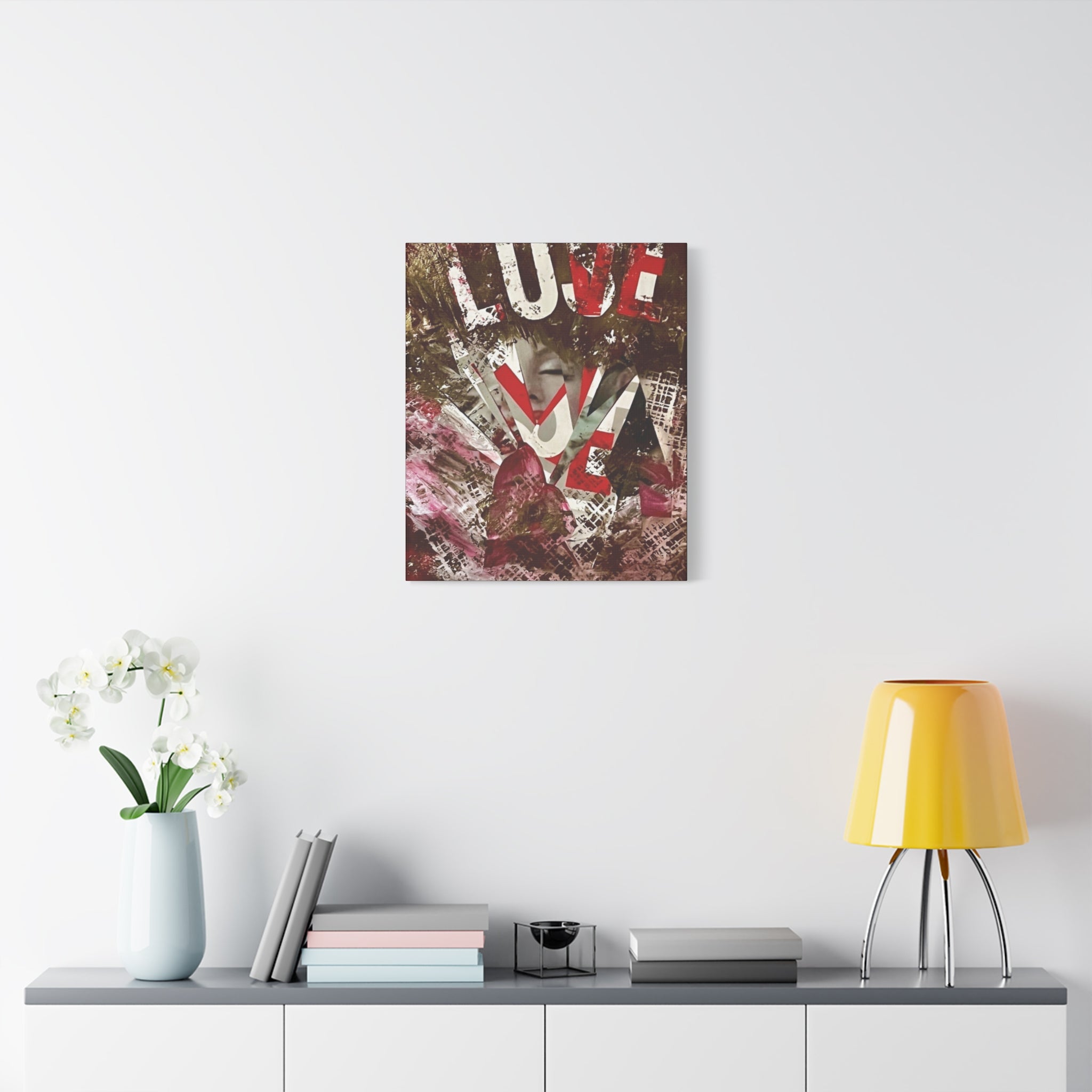 Love vs Lust — Canvas Print