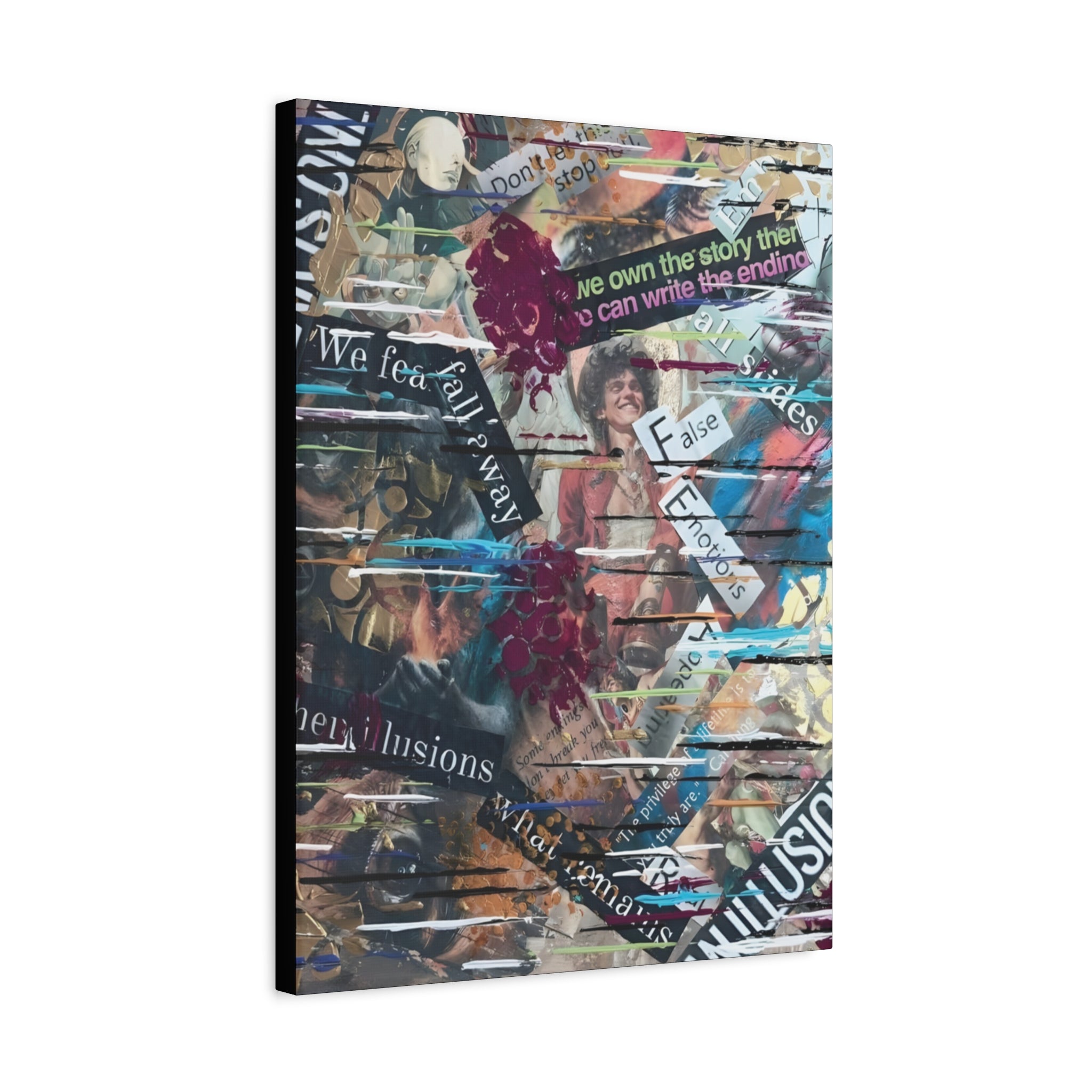Where Illusions Break Their Own Spell  — Canvas Print