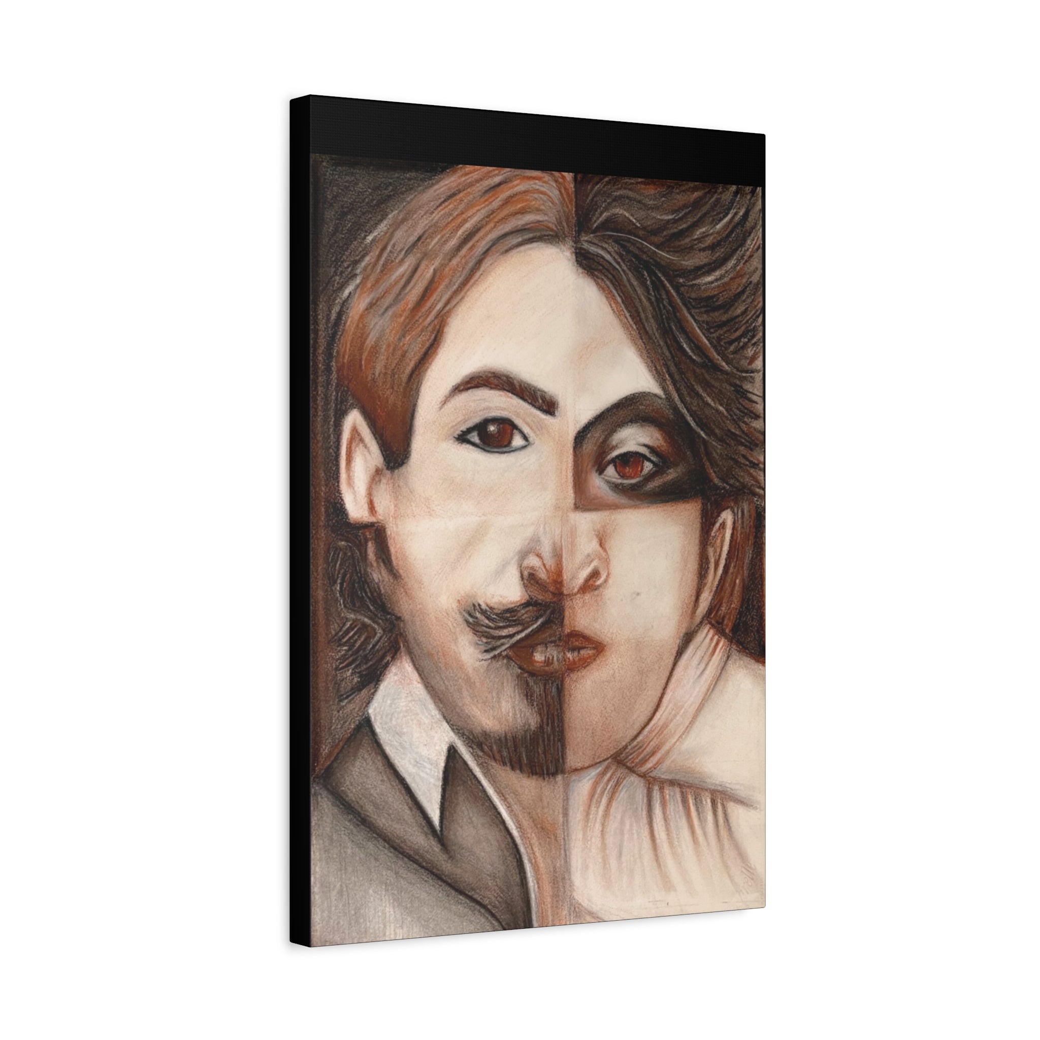 Caravaggio and I — Canvas Print