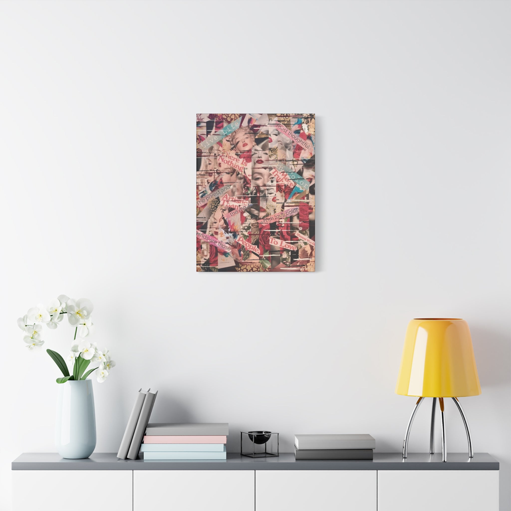 Borrowed Face 2  — Canvas Print