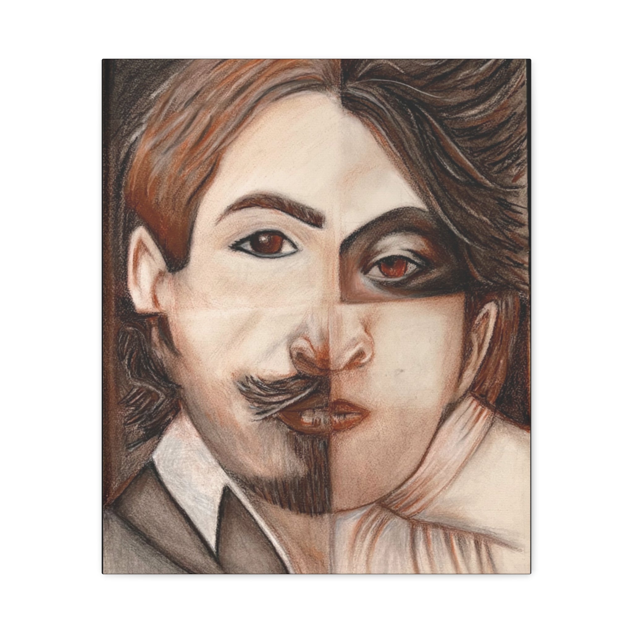 Caravaggio and I — Canvas Print