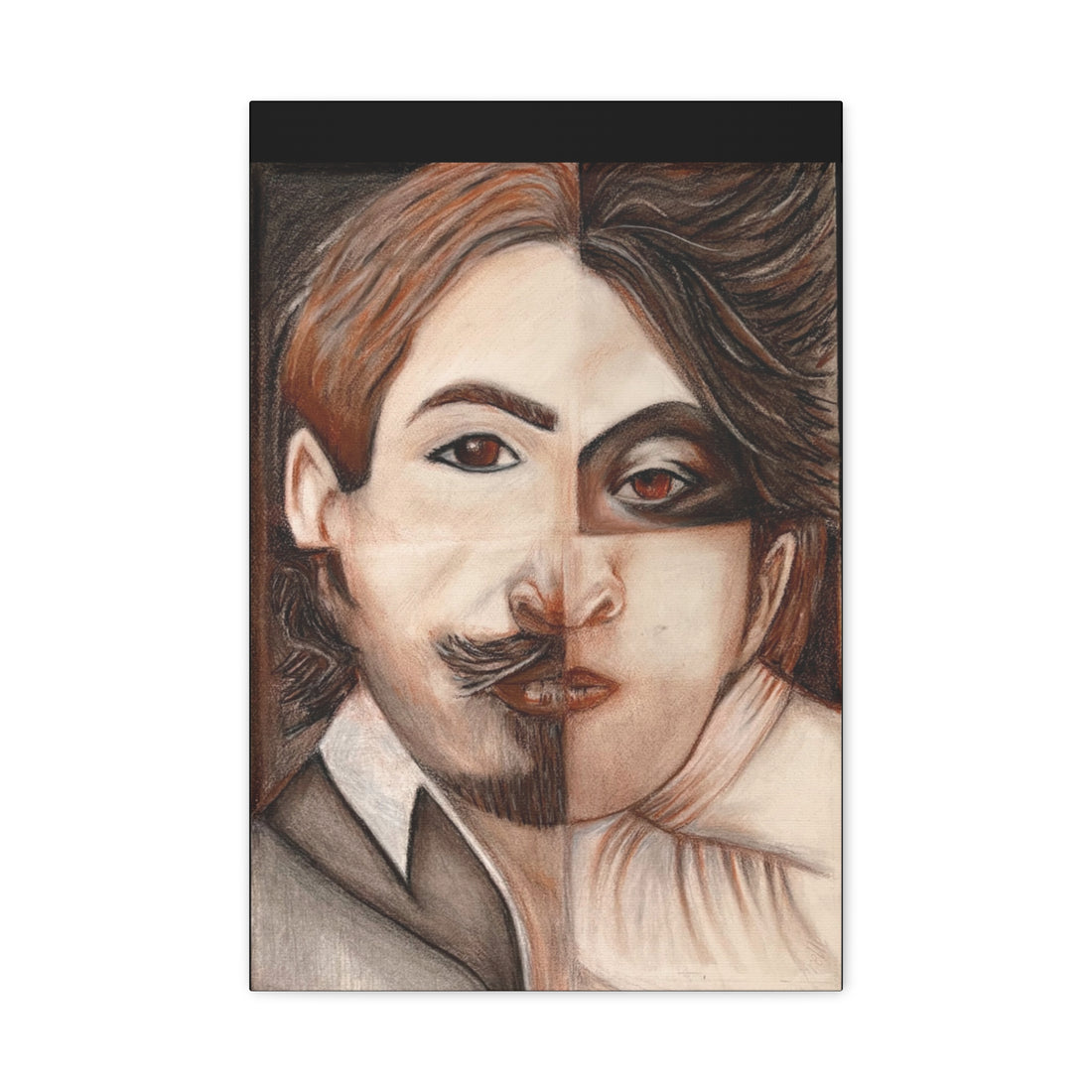 Caravaggio and I — Canvas Print