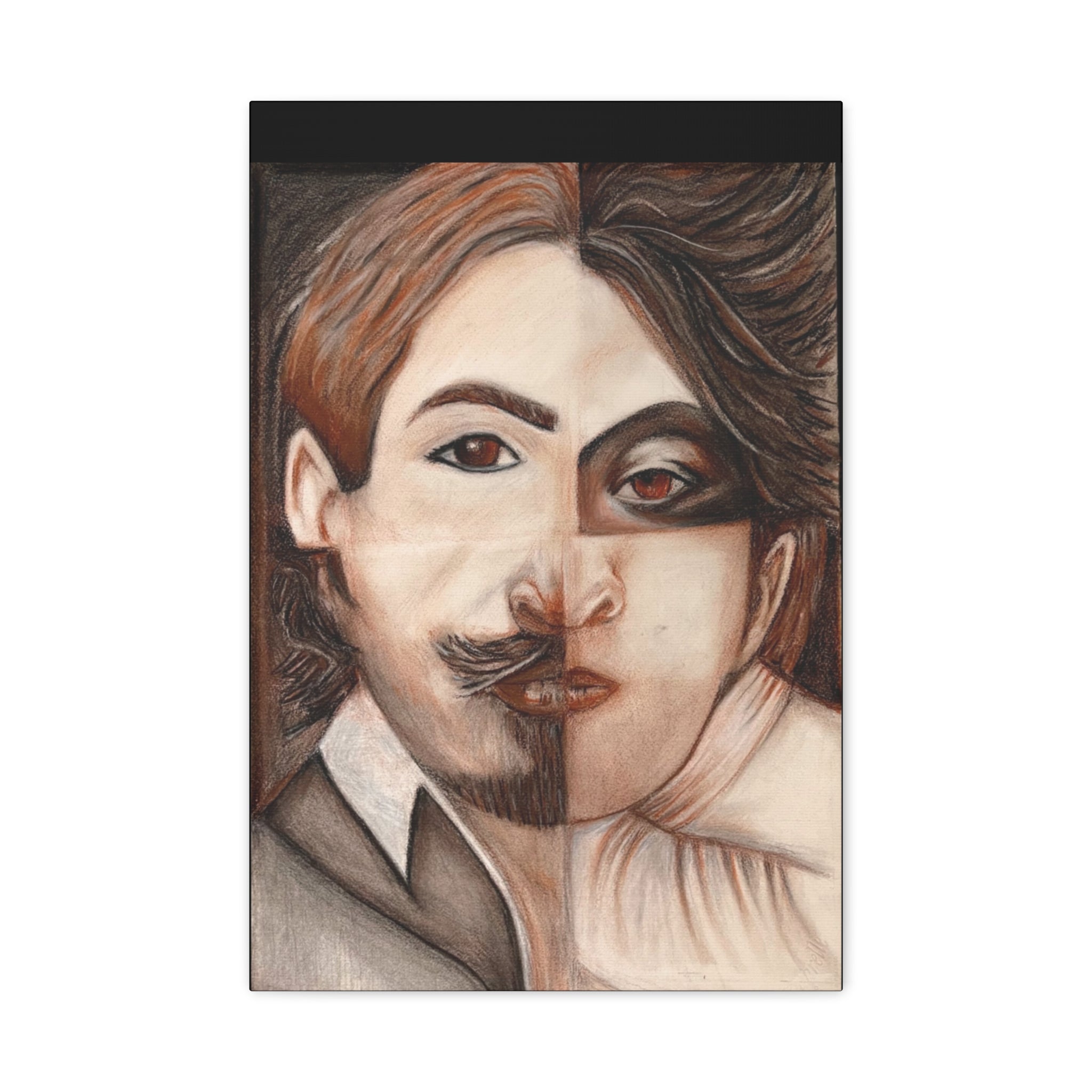 Caravaggio and I — Canvas Print