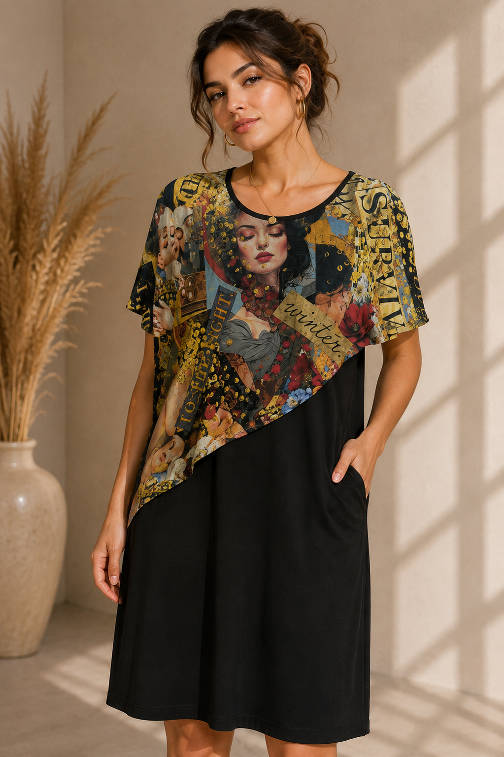 What Memory Refused to Bury Joni Cape Dress