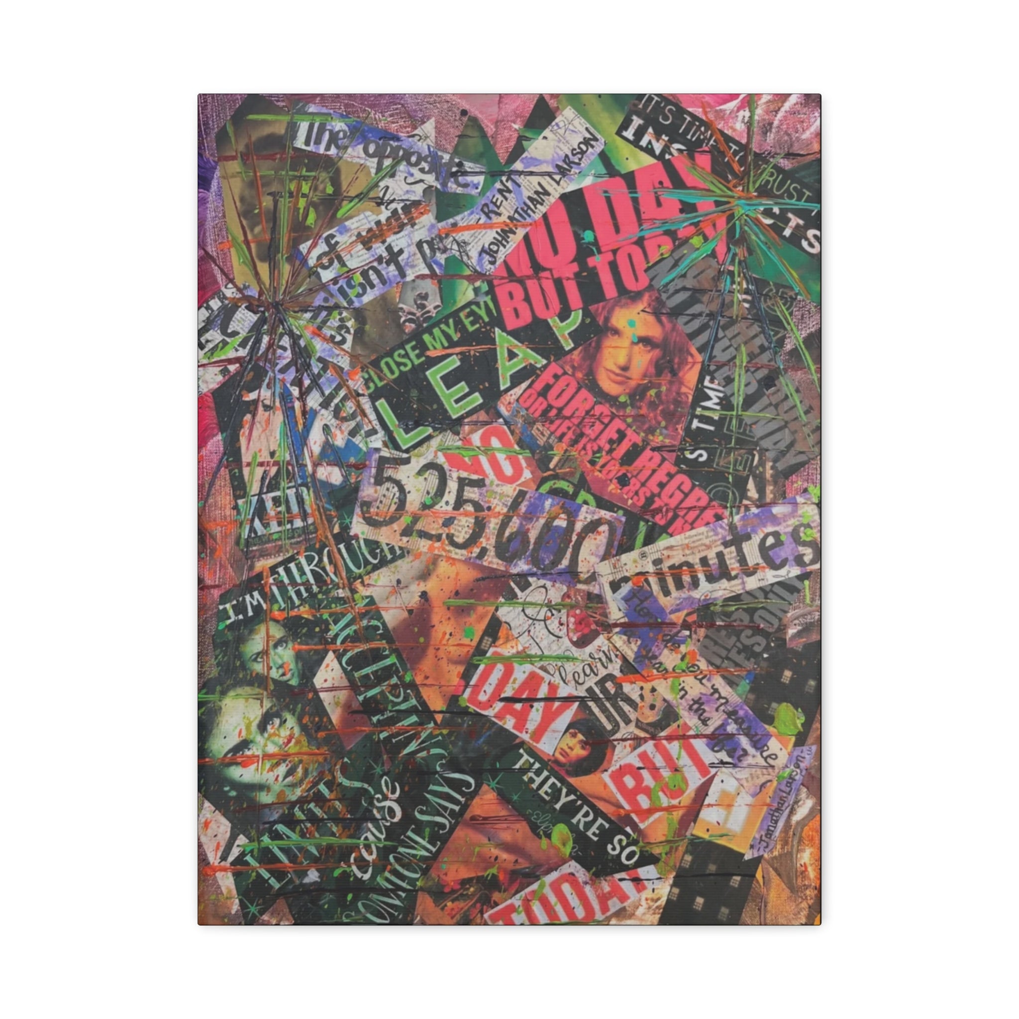 Broadway Memories  — Canvas Print
