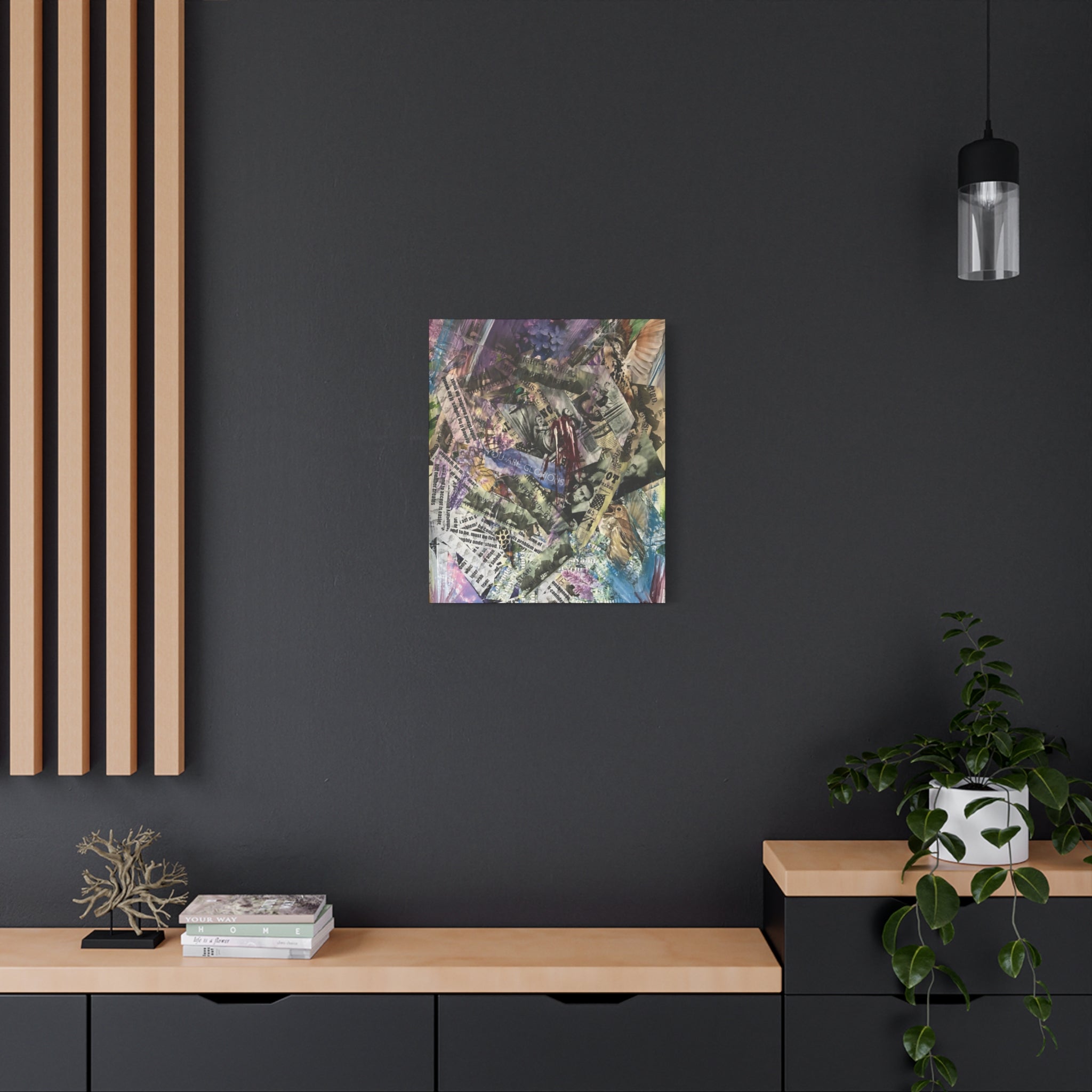 Lilac Massacre — Canvas Print