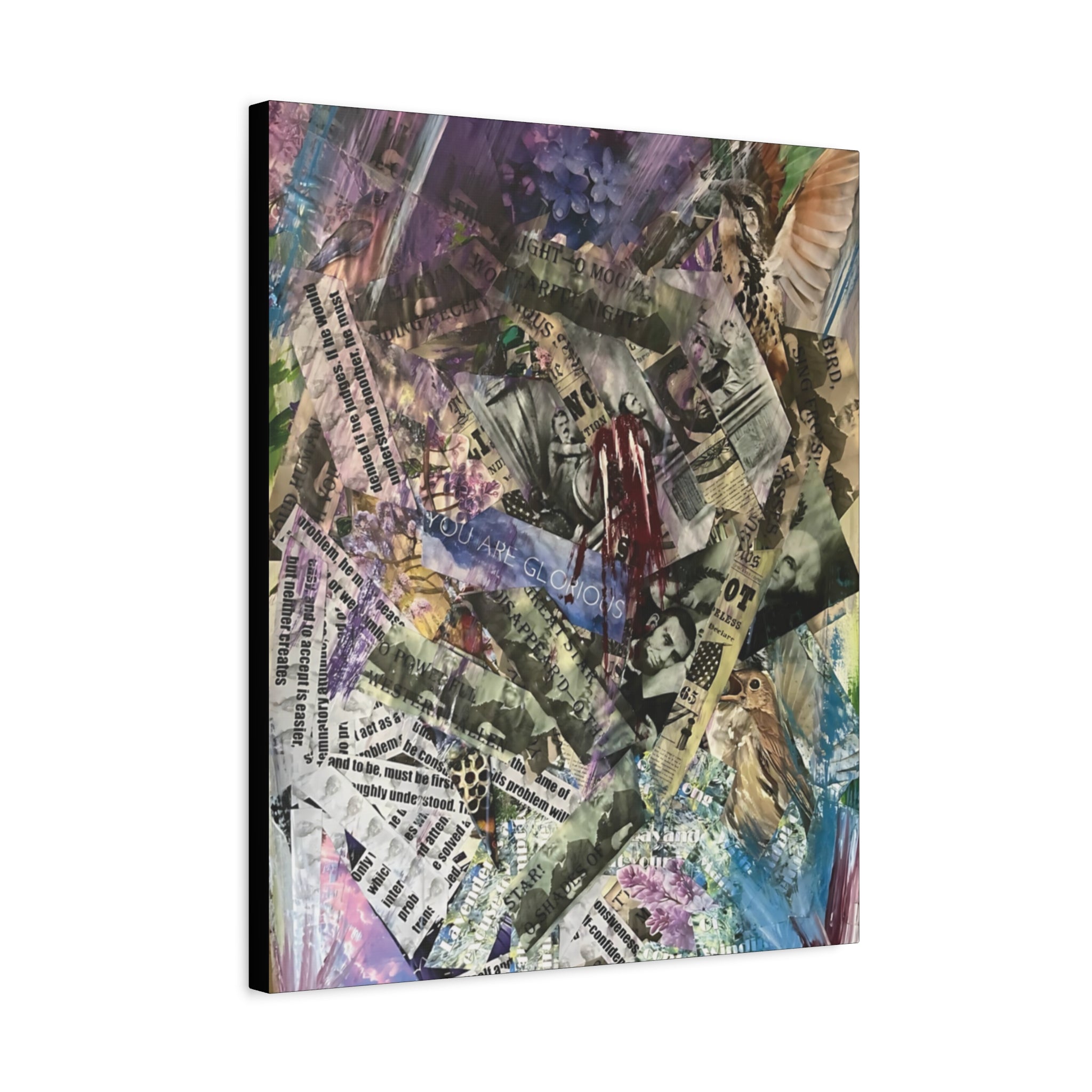 Lilac Massacre — Canvas Print