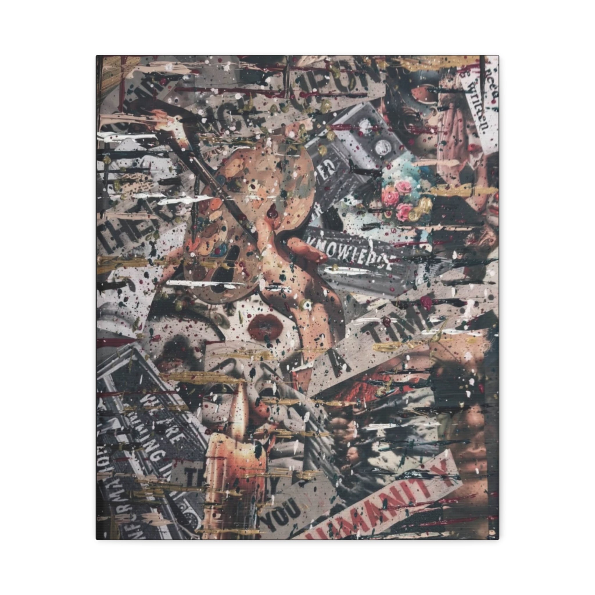 Veil of Invincible Truth — Canvas Print