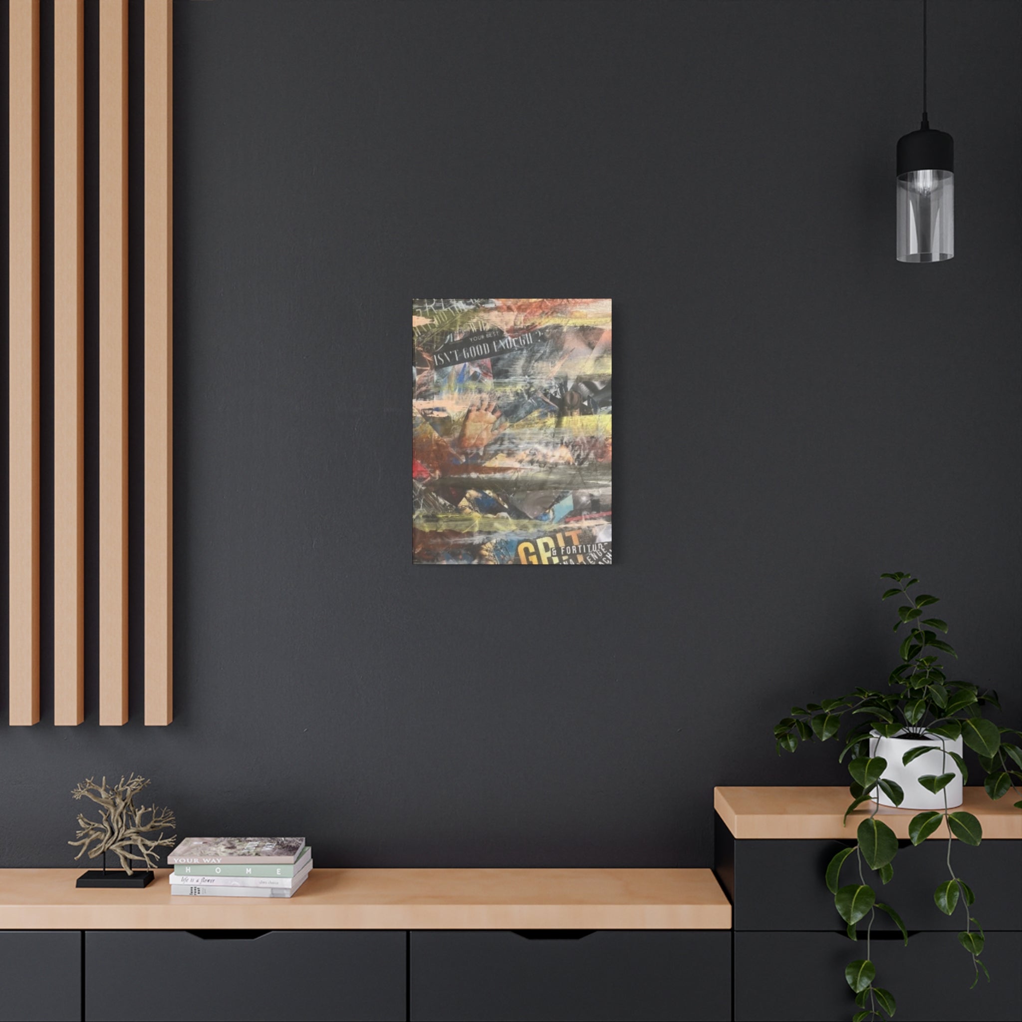 Grit — Canvas Print