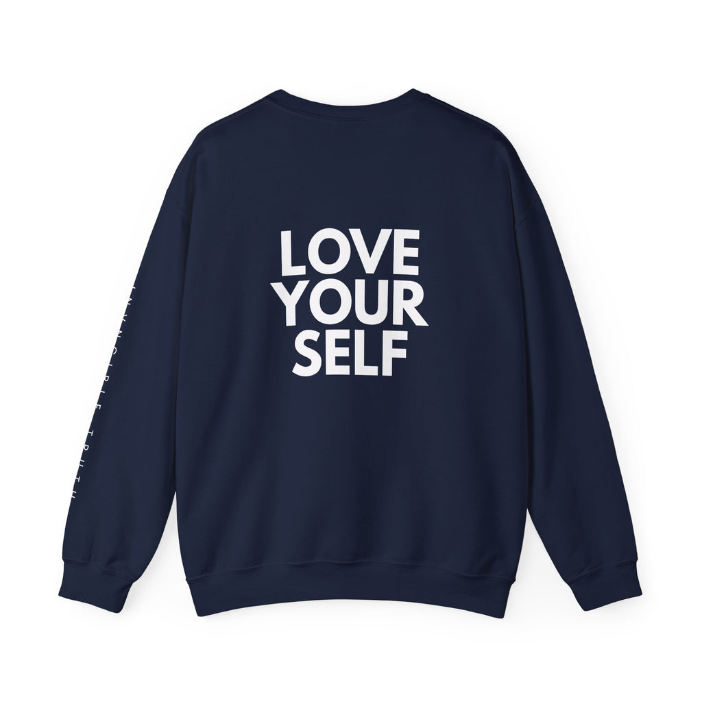 Artistic Love Yourself Crewneck Sweatshirt