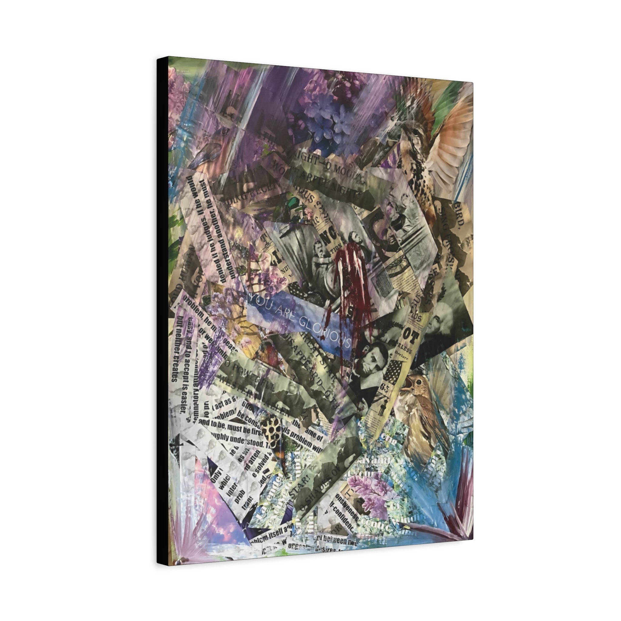 Lilac Massacre — Canvas Print