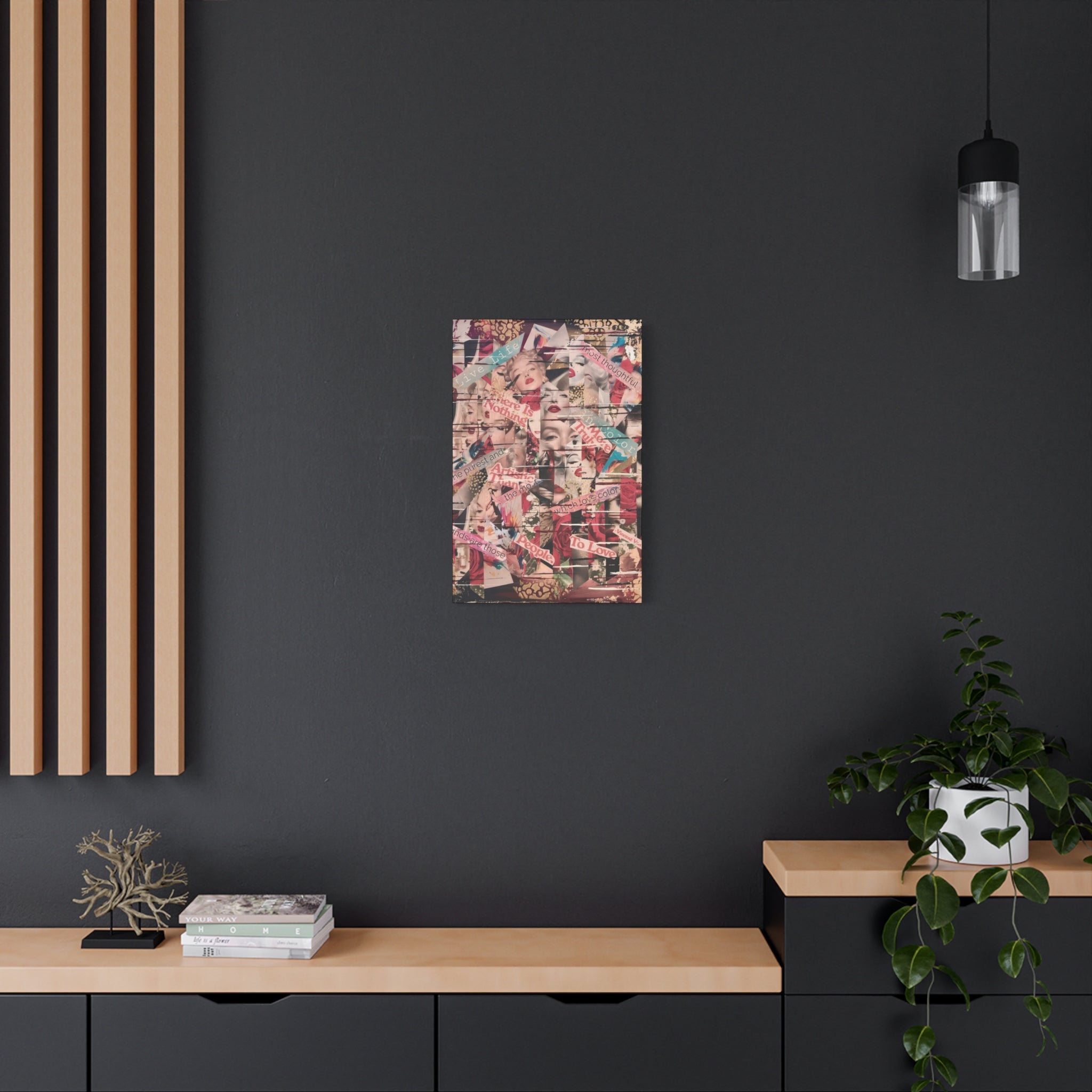 Borrowed Face 2  — Canvas Print