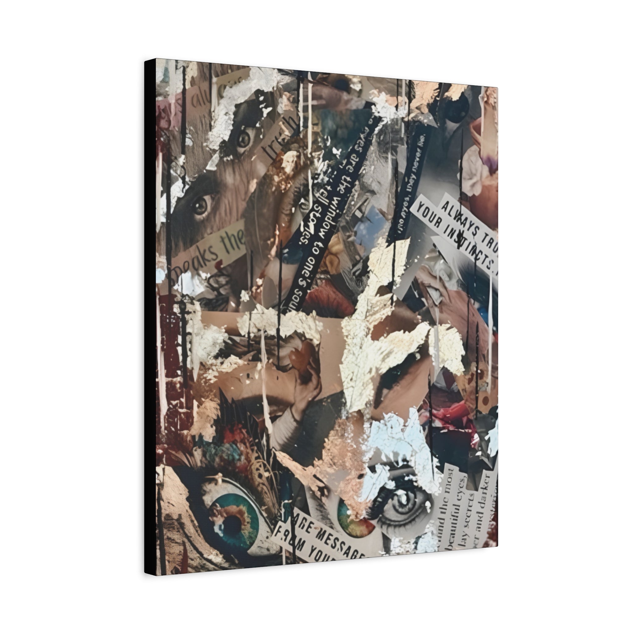 Crown in the Fire: The Multiplicity of Becoming  — Canvas Print