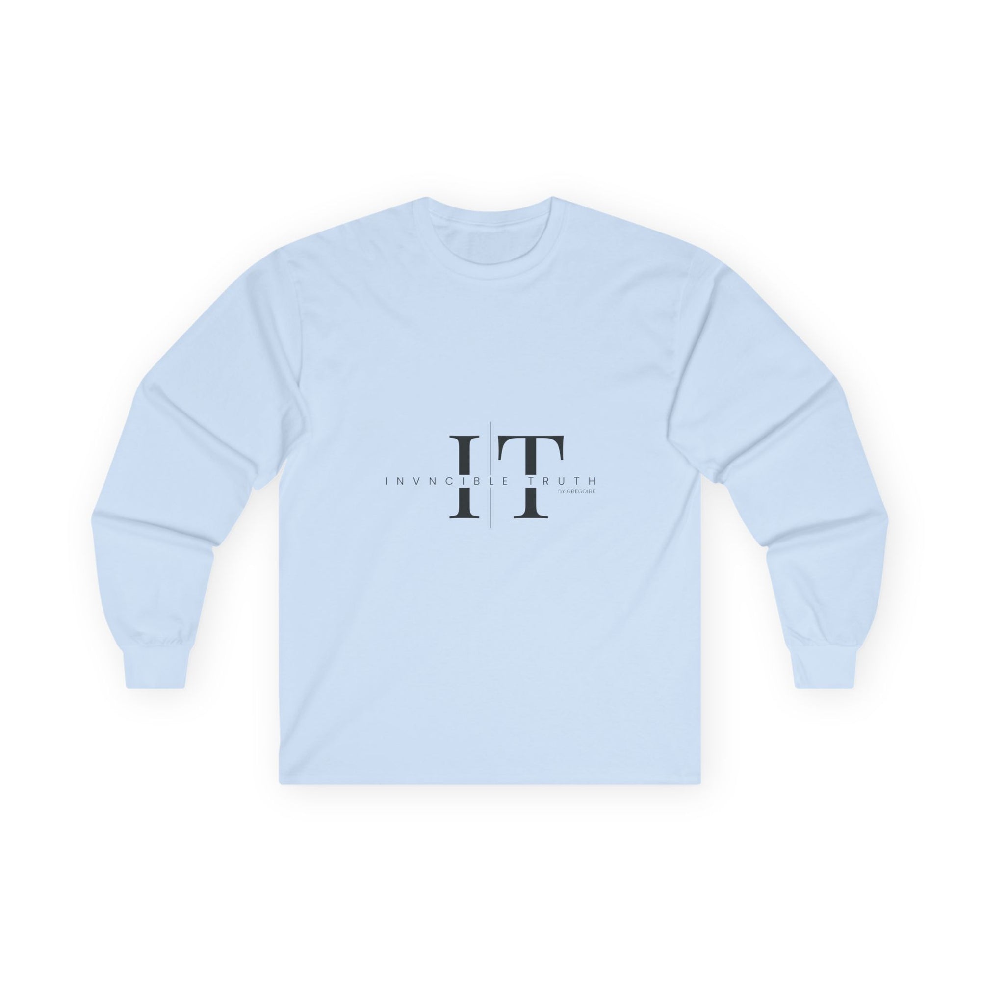 Invincible Truth Logo Long Sleeve T-Shirt – Unisex Ultra Cotton Tee | Minimalist Motivational Apparel | Inspirational Gift for Men & Women