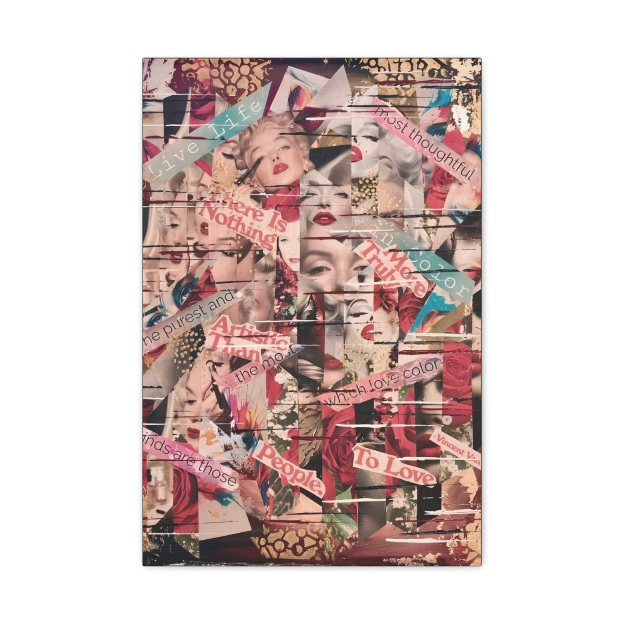 Borrowed Face 2  — Canvas Print