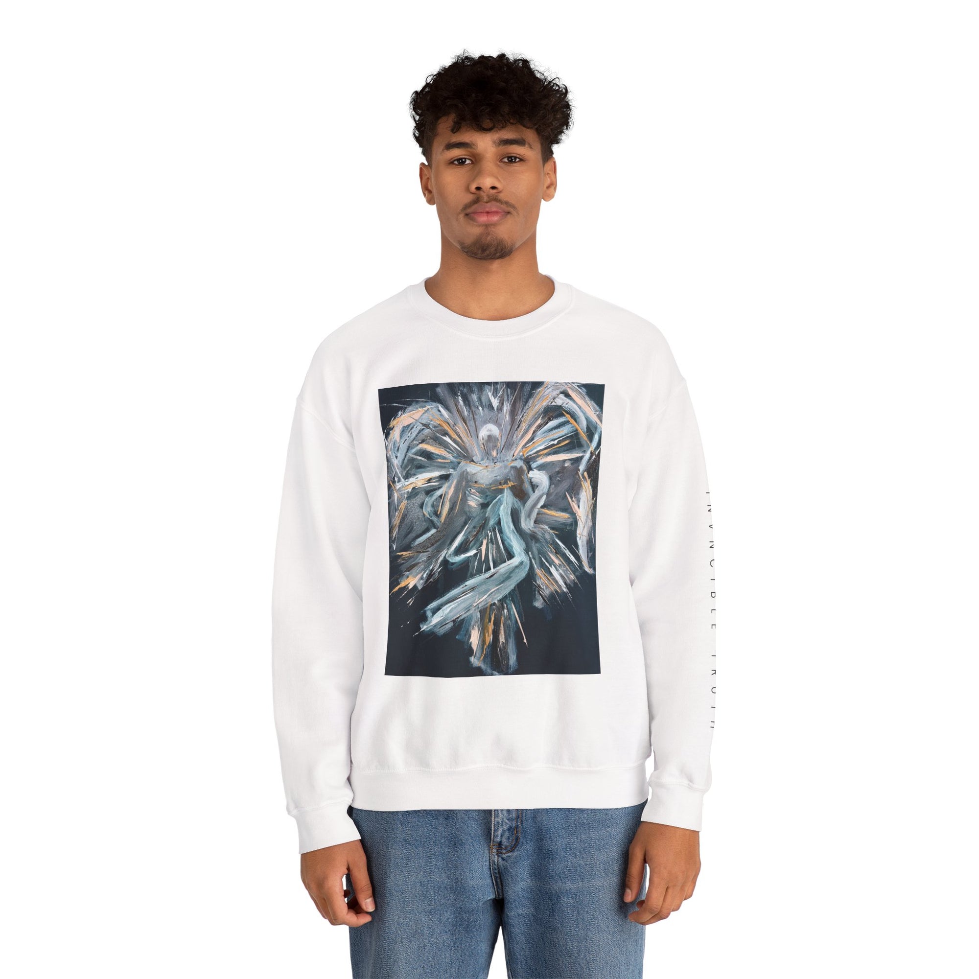 Artistic Love Yourself Crewneck Sweatshirt