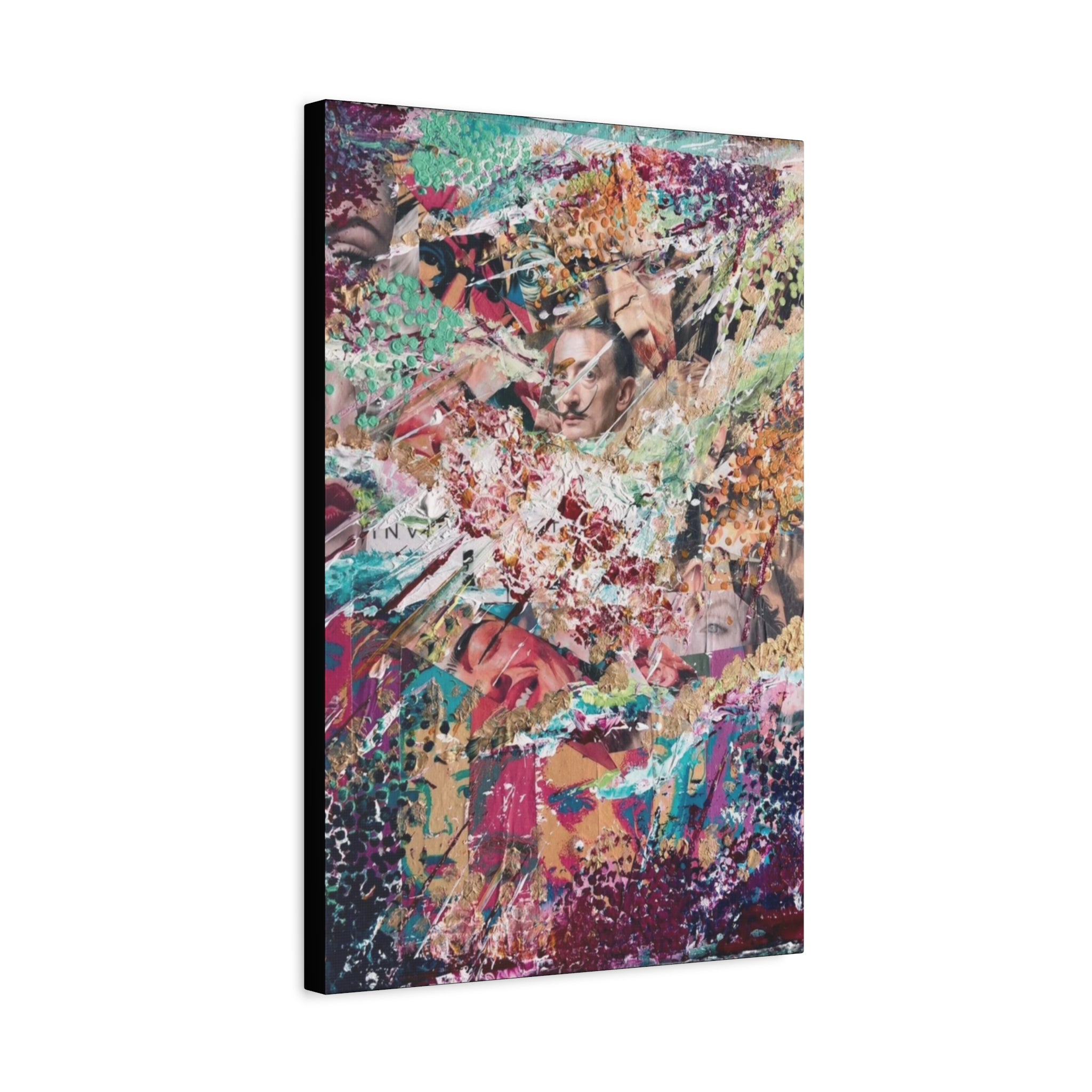 Answering  The Greats  In My Own Voice  — Canvas Print