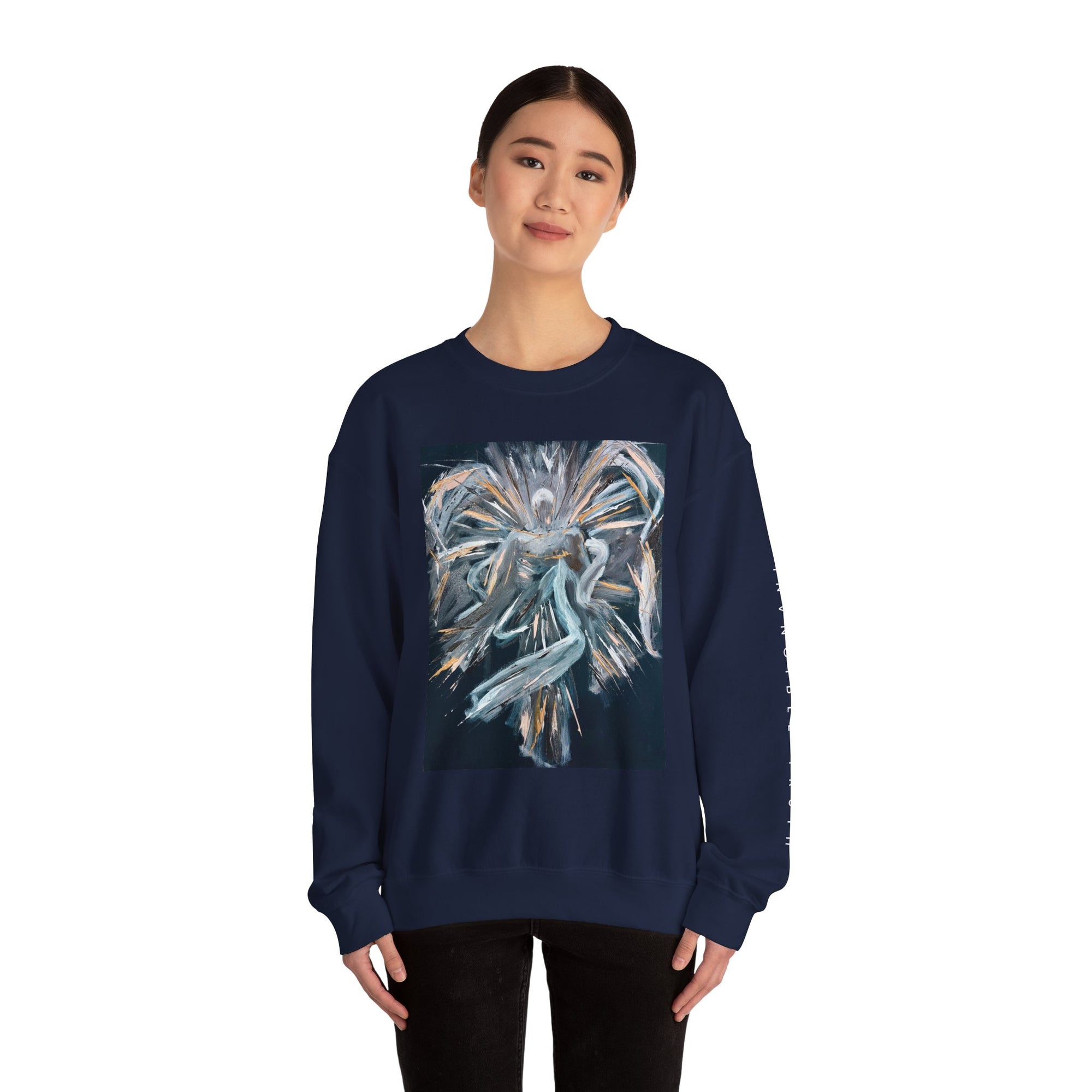 Artistic Love Yourself Crewneck Sweatshirt