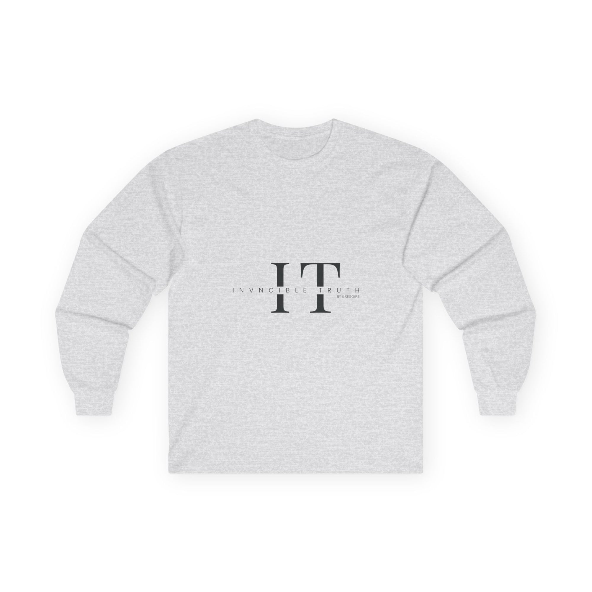 Invincible Truth Logo Long Sleeve T-Shirt – Unisex Ultra Cotton Tee | Minimalist Motivational Apparel | Inspirational Gift for Men & Women