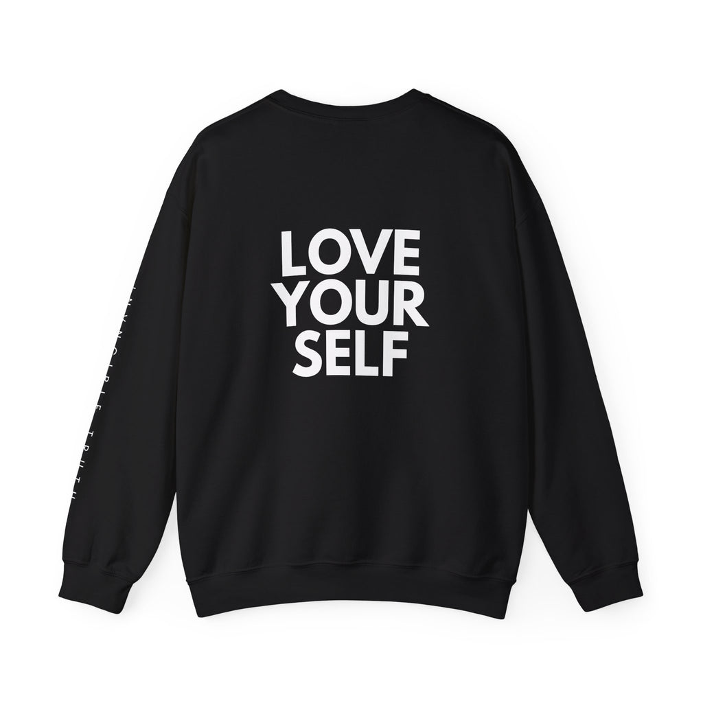 Artistic Love Yourself Crewneck Sweatshirt