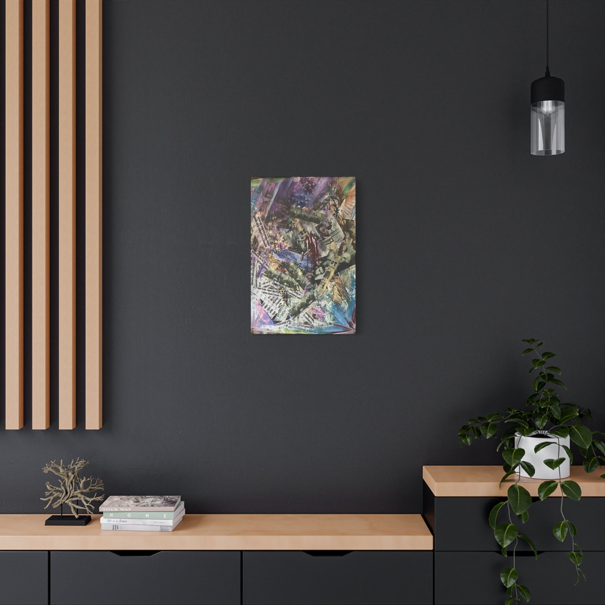 Lilac Massacre — Canvas Print