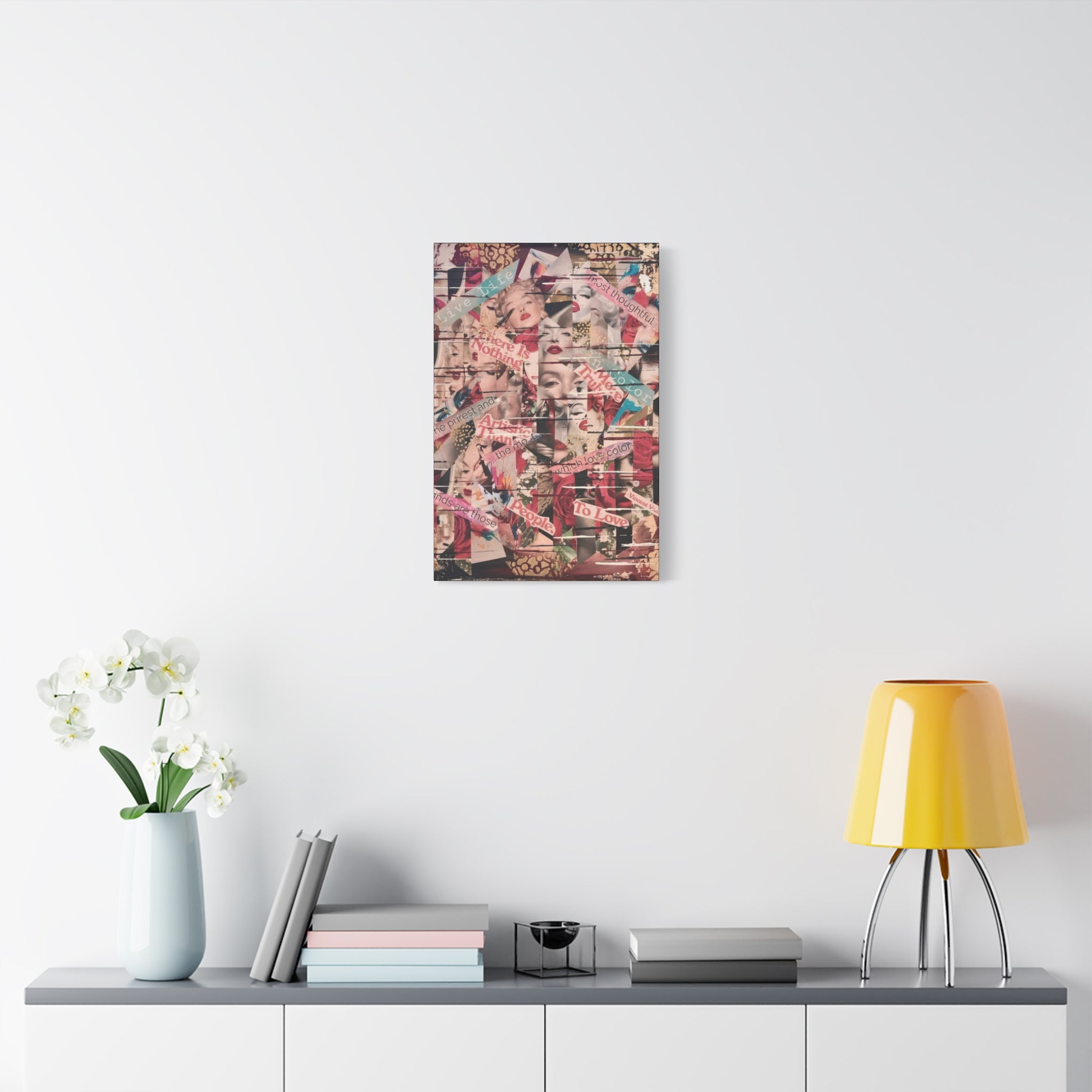Borrowed Face 2  — Canvas Print