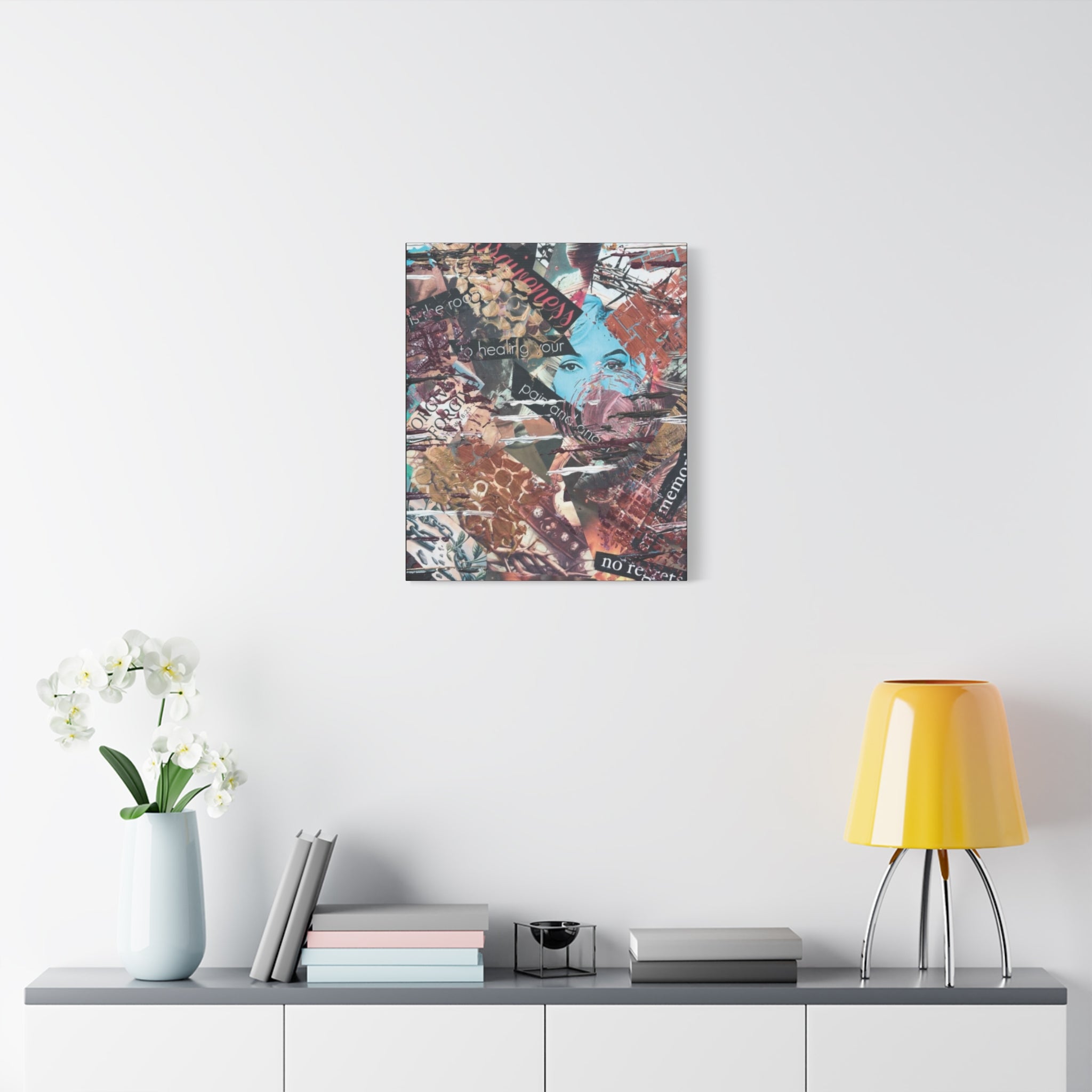 Forgiveness Is The Gateway  To Pain And Healing  — Canvas Print