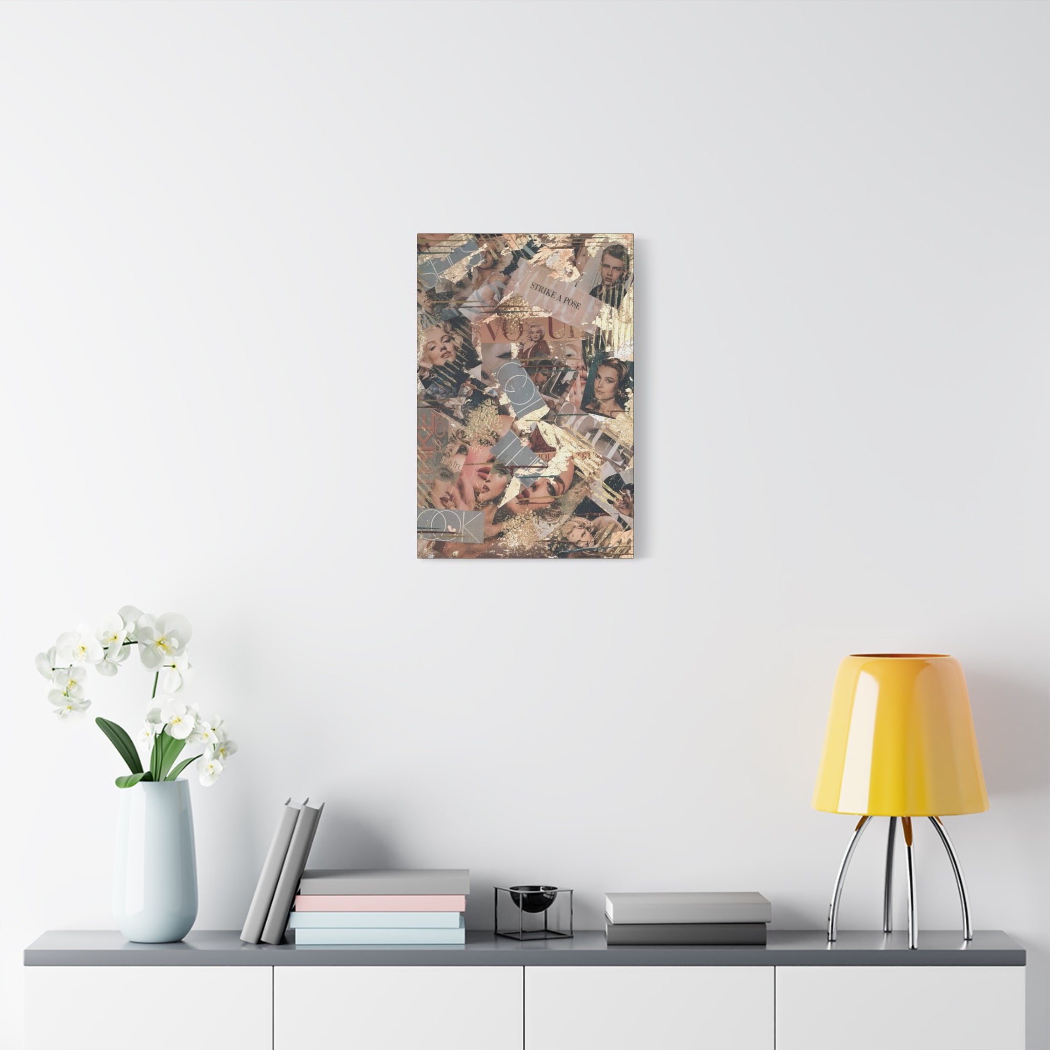 Gold Dust on Borrowed Icons  — Canvas Print