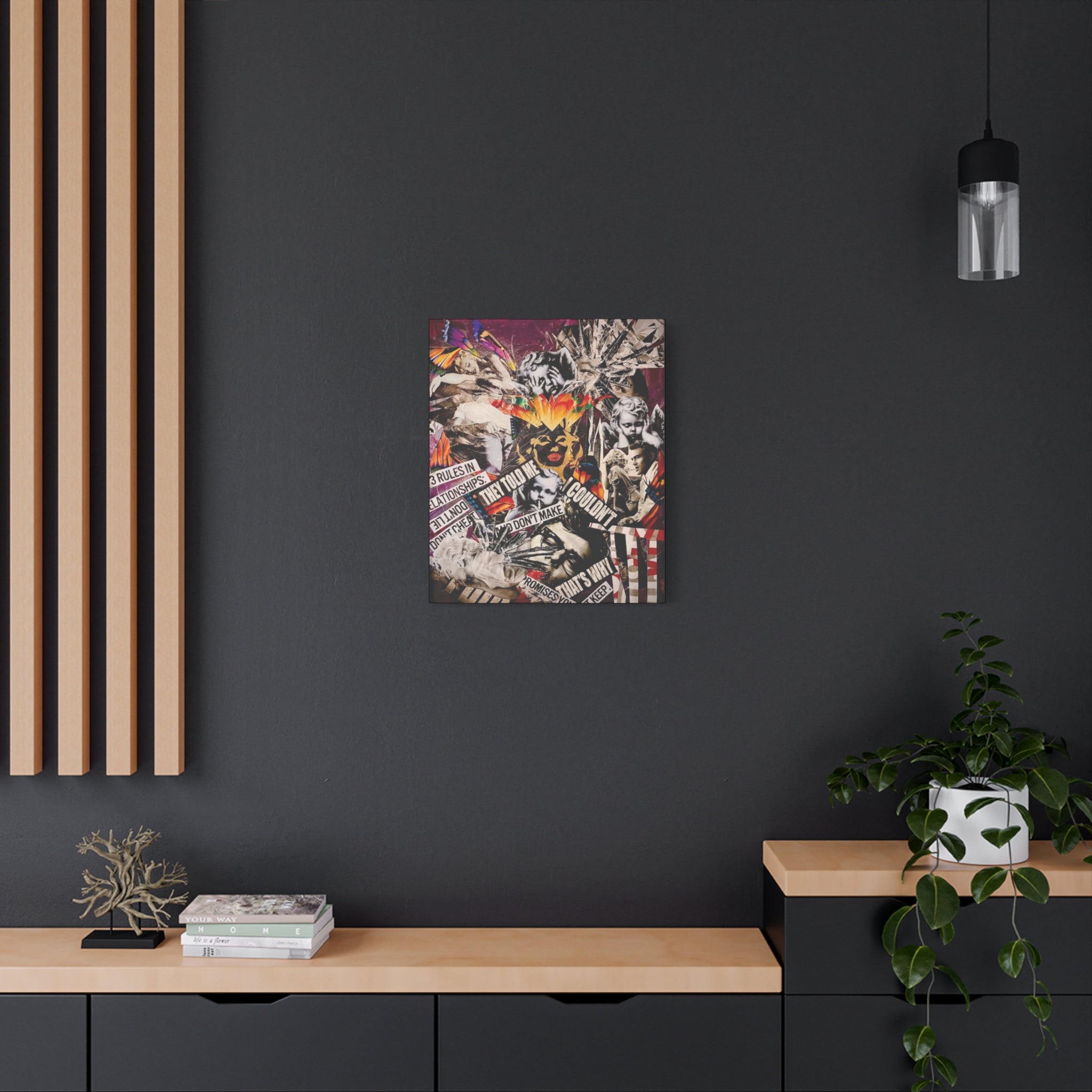 Lies We Tell Ourselves — Canvas Print
