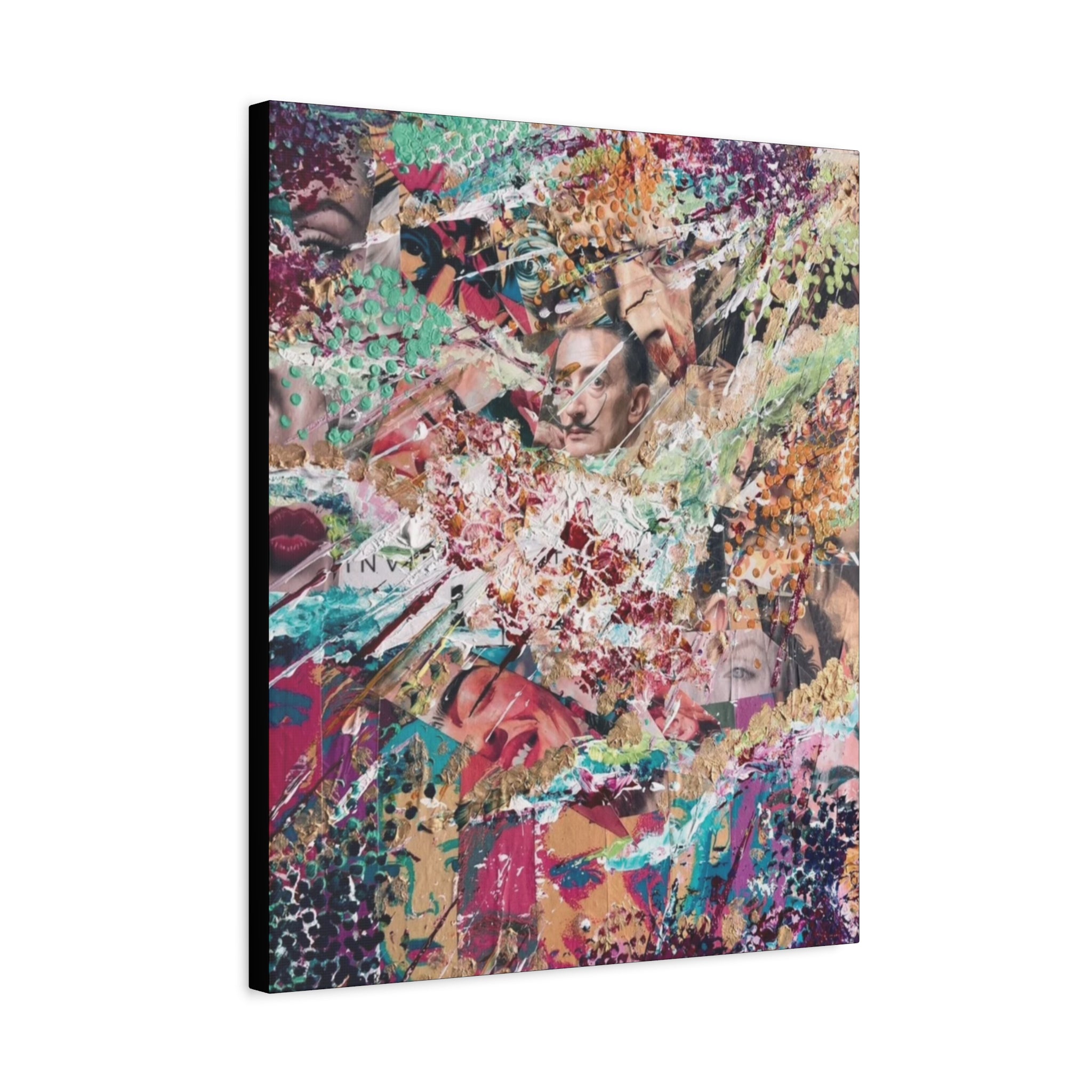 Answering  The Greats  In My Own Voice  — Canvas Print
