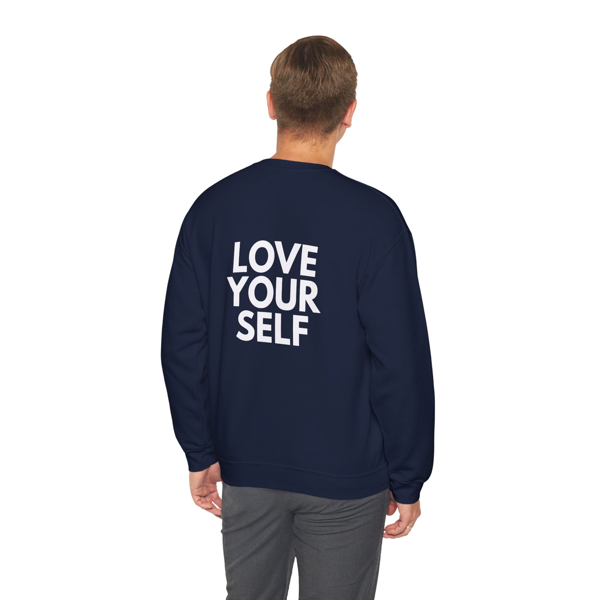Artistic Love Yourself Crewneck Sweatshirt