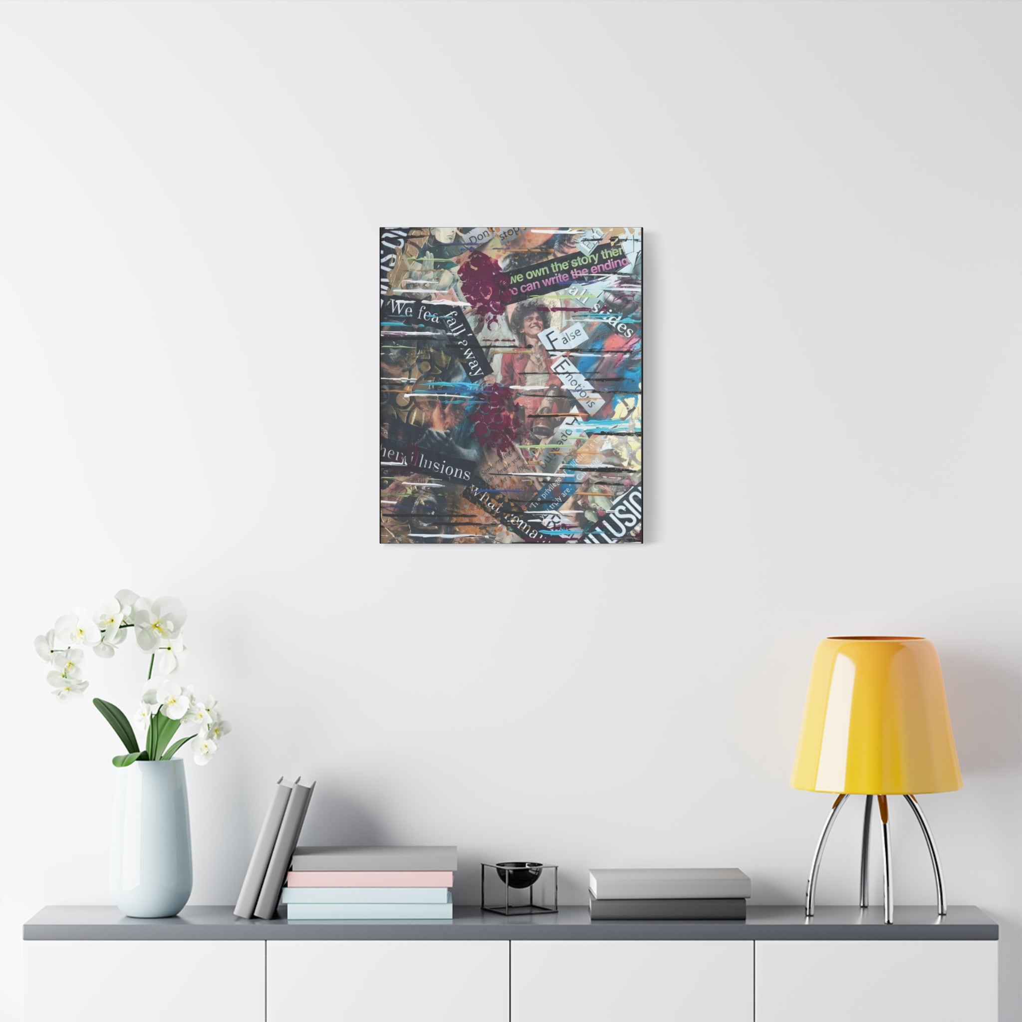Where Illusions Break Their Own Spell  — Canvas Print