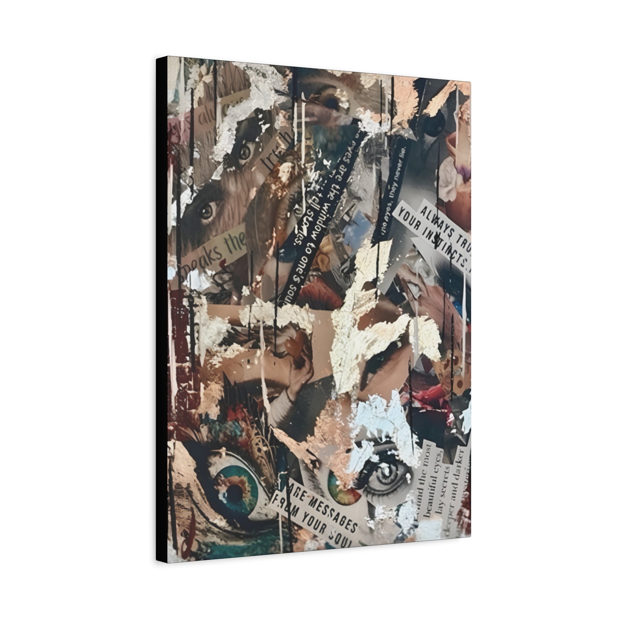 Crown in the Fire: The Multiplicity of Becoming  — Canvas Print