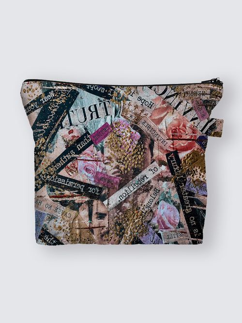 Courage to Be Seen Raya Canvas Carryall Pouch