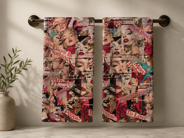 The Chorus of Borrowed Faces 2 Hannah Hand Towels (Pack of 2)