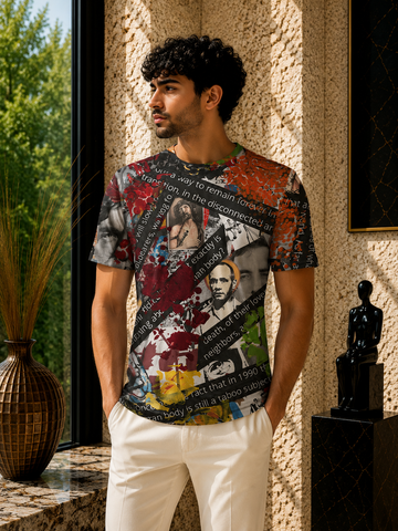 Portraits in Layers of Defiance Salvador Tee