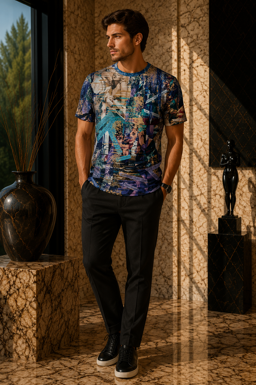 Elegance Is the Beauty That Never Fades Salvador Tee