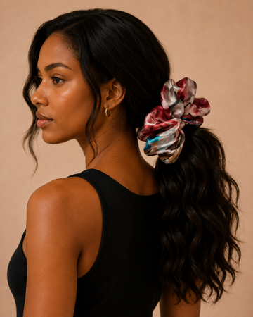 The Chorus of Borrowed Faces 2 Juliette Jumbo Scrunchie